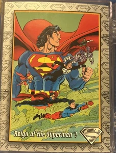 The RETURN OF SUPERMAN 1993 Skybox Complete Trading Card Set DC COMICS - Bild 1 von 1