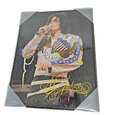 Michael Jackson Picture Plaque 8 X 10 Wall Art Bravado MJ King of Pop #609