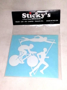 CALCOMANÍAS DE VINILO STICKY'S 5 AÑOS - TRIATLÓN (22) - Imagen 1 de 1