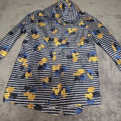 Joules прямо как дождь коллекции цветочный размер 12 водонепроницаемый дышащий легкий жакет - Изображение 1 из 4