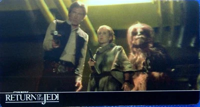 STAR WARS, RETURN OF THE JEDI, TOPPS 2014 WIDEVISION 3D, CARD # 26, DARING RAID - Image 1 of 2