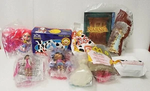 LOT OF MCDONALD'S HAPPY MEAL TOYS 80s-00s BARBIE, NARNIA, 101 DALMATIONS - Picture 1 of 3