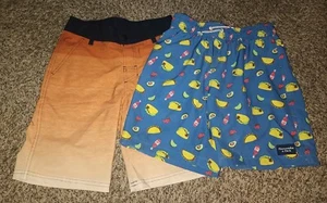 EUC Abercrombie Kids Boys Swim Trunks Sz 11/12 & Art Class Trunks Sz 12 Swimwear - Picture 1 of 8