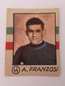 "FIGURINA CALCIO CICOGNA 1946/47"  FRANZOSI (INTER) N. 44 - Foto 1 di 2