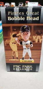 PITTSBURGH PIRATES GREAT JACK WILSON BOBBLEHEAD PNC PARK EXCLUSIVE SGA W/ STUB - Picture 1 of 6