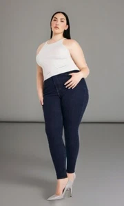 Good American X Calik DenimGood Legs Jeans Size (14-18) NWT - Picture 1 of 10