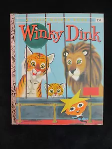 Vintage 1956 Winky Dink A Little Golden Book (1st Ed) by Ann McGovern (3) - Imagen 1 de 3