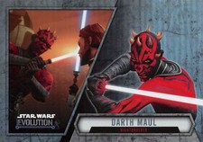 DARTH MAUL / Star Wars Evolution (Topps 2016) BASE Trading Card #95