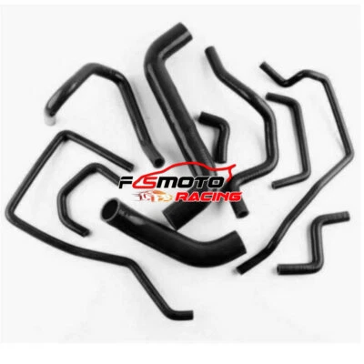 Manguera de radiador de silicona NEGRA para Subaru Impreza WRX/STi 10 GRB/GH EJ20 2008-2014 Foto 1 de 4