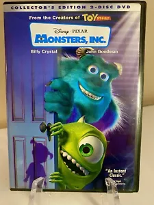 Monsters Inc Collectors Edition 2-Disc DVD Disney Pixar - Picture 1 of 4