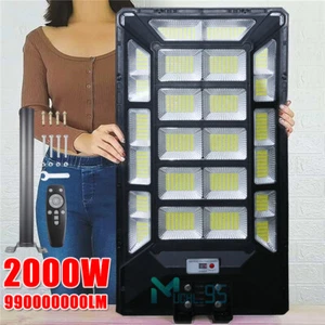NEW Luz Lamparas LED Luces Solares Exterior Para Patio Con Sensor De Movimiento - Picture 1 of 129