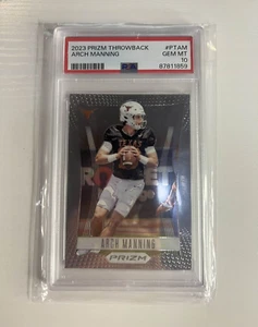 2023 Panini Arch Manning PT-AM '23 Prizm Web Exclusive PSA 10 - Picture 1 of 2