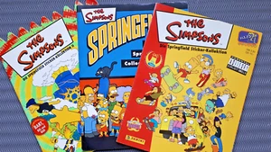 ALBUM FIGURINE "SIMPSONS", 3 album a piccolo prezzo, OTTIMO CONSIGLIO - Foto 1 di 1