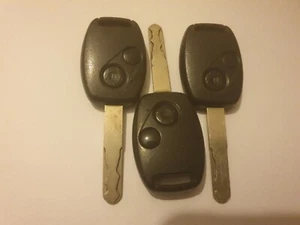 ORIGINAL HONDA CIVIC ACCORD JAZZ CRV ETC 2 TASTEN FERNVERRIEGELUNG SCHLÜSSEL ALARM FOB  - Bild 1 von 3