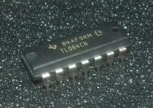 5 pcs. TL064CN LOW POWER J-FET QUAD OPERATIONAL AMPLIFIERS - Picture 1 of 1