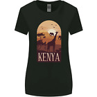 Kenia Safari Andenken Damen Breiter Schnitt T-Shirt