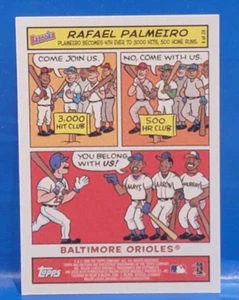 Rafael Palmeiro - Tarjeta de cómic Bazooka - #4 de 24 - Topps - 2004 - Imagen 1 de 1