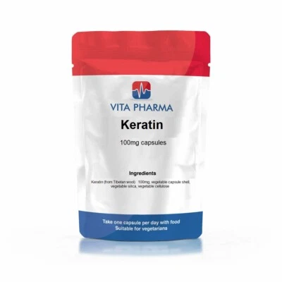 Keratin 100mg capsules VITAPHARMA