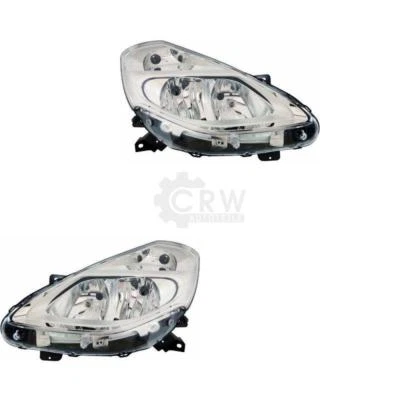 Scheinwerfer Set für Renault Clio III 3 Typ R Bj. 09->> Facelift chrom H7+H7 GTA - Bild 1 von 3