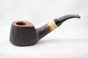 Pfeife, Pipe, Pipa, Design Berlin JAHRESPFEIFE 2015, Teilrustiziert 9 mm Filter  - Picture 1 of 9