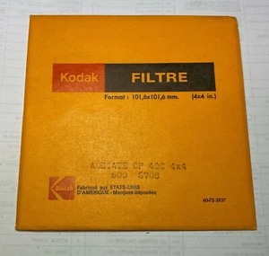 KODAK Color Correction Acetate FILTER NO. CP40C CC40C 4" 100mm Square Unopened - Picture 1 of 2