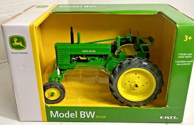 Ertl # 66115 John Deere BW Style Tractor  1/16 Scale New in Package - Image 1 of 4