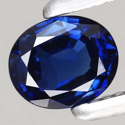 0.33ct Oval 4.5x3.8mm Natural Heated Blue Sapphire Bangkaja Chanthaburi,Thailand - Image 1 of 4