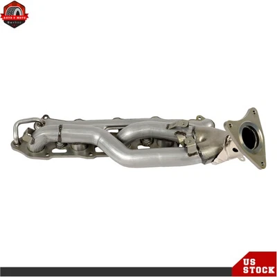 Colector de escape del lado del conductor sin junta para Toyota Tundra Sequoia 5,7 L 2007-2021 Foto 1 de 4