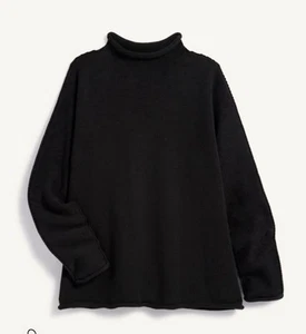 Frank & Eileen Monterey Suéter Algodón Italiano Negro Talla M. Venta al por menor $398 - Imagen 1 de 7