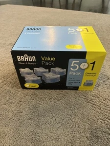 Cartouche Braun CCR 5 Clean & Renew citron frais - il manque seulement 5 1 neuve - Photo 1/3