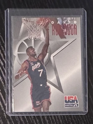 1996 Skybox Texaco USA Basketball David Robinson #10 San Antonio Spurs - Image 1 of 2