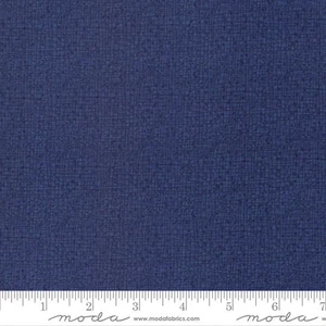 108" Wide Quilt Backing THATCHED Navy Quilt Fabric by Moda sold by 1/2 Yard - Picture 1 of 1