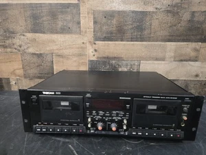 Tascam 322 Cassette Tape Deck para pieza o reparación - Imagen 1 de 7
