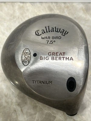 Callaway Golf Great Big Bertha War Bird S2H2 7.5° Loft  ⛳RH "CLUB HEAD ONLY" - Image 1 of 4