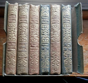 Peter Parley's Tales -- Muy Raro 6 vol. Set 1845 -- Richard Bowyer Publisher - Imagen 1 de 7
