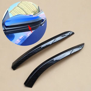 Carbon Fiber Rear View Mirror Cover Trim Molding For Honda Civic 10th 2016-2021 - Picture 1 of 7