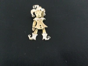 HARLEKIN 333 GOLD ARME UND BEINE BEWEGLICH ECHTSCHMUCK WEIHNACHTEN - Bild 1 von 5