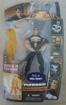 ¡NUEVA FIGURA DE ACCIÓN HASBRO MARVEL LEGENDS PUNISHER NEMESIS SERIE BAF 2007! a124 Foto 1 de 3