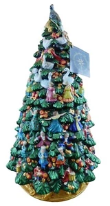 Christopher Radko The 12 Days of Christmas Musical Cookie Jar Christmas Tree 18" - Picture 1 of 8