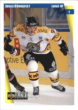 1997-98 Swedish Collector's Choice #125 Jonas Ronnqvist 