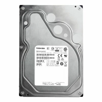 Hard Drive Toshiba MG04SCA200E 2TB 7200U/Min 64MB Cache SAS-2 6Gbps 3.5'' Inch - Image 1 of 3