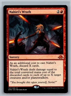 Magic The Gathering Eldritch Moon Nahiri's Wrath #137/205 MTG TCG CCG - Image 1 of 2