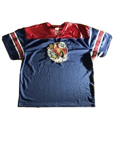Vintage Disney Store Donald Duck Football Jersey #34 Embroidered Size- XXL - Picture 1 of 8