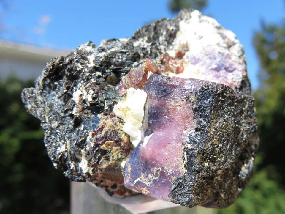 Minéraux *** RUBIS Sur Matrice Gros Cristal Madagascar - Photo 1/1