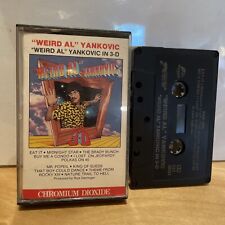 Cassette Weird Al Yankovic In 3D 1984 CBS Records Rock N Roll Eat It 
