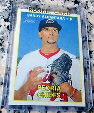 SANDY ALCANTARA 2016 Topps Heritage 1st Rookie Card RC Marlins 2022 Cy Young 🔥$