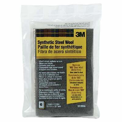 3M #000 Synthetic Steel Wool (6 Pack) 18 Pk • 125.99$