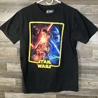 Disney Star Wars The Force Awakens T-Shirt Galaxy Premiere Edition size L