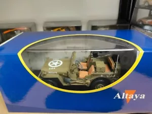 WILLYS MB JEEP (1944), ALTAYA PREMIUM, ESCALE 1:24, DIE CAST NEW UNOPENED BOX - Picture 1 of 7