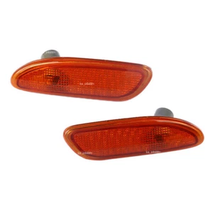 2x LH RH Side Marker In Bumper Turn Signal Light For Mercedes-Benz W203 C-Class - Picture 1 of 8